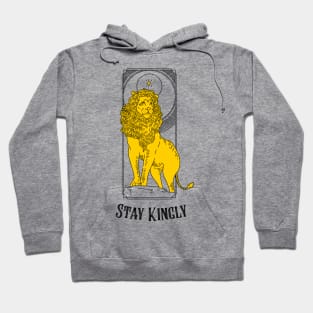 “Stay Kingly” Regal Lion Hoodie